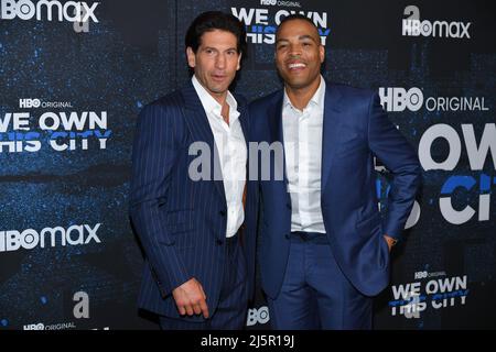 Jon Bernthal et Reinaldo Marcus Green Banque D'Images