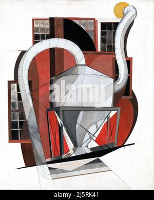 Art par Charles Demuth - Machinery (1920) style Precisionisme. Banque D'Images