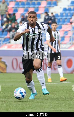 Wallace (Udinese Calcio spa) pendant le football italien Serie A Tim championnat match Bologna f.c. Vs Udinese calcio au stade de Dall’Ara - Bologne Banque D'Images