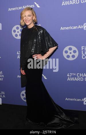 New York, NY, États-Unis. 25th avril 2022. Cate Blanchett au Gala Chaplin 47th à New York le 25 avril 2022. Crédit : John Palmer/Media Punch/Alamy Live News Banque D'Images