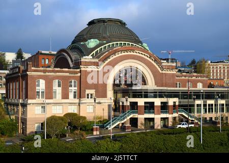 Tacoma, WA, États-Unis - 23 avril 2022 ; bâtiment de Union Station à Tacoma, Washington, qui abrite le quartier occidental du tribunal de district des États-Unis de Washington Banque D'Images