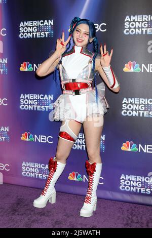 25 avril 2022, Universal City, CA, Etats-Unis: LOS ANGELES - APR 25: Alexa au concours de la chanson semi-finales tapis rouge à Universal Studios le 25 avril 2022 à Universal City, CA (Credit image: © Kay Blake/ZUMA Press Wire) Banque D'Images