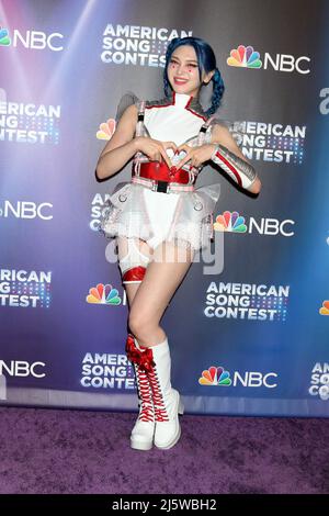 25 avril 2022, Universal City, CA, Etats-Unis: LOS ANGELES - APR 25: Alexa au concours de la chanson semi-finales tapis rouge à Universal Studios le 25 avril 2022 à Universal City, CA (Credit image: © Kay Blake/ZUMA Press Wire) Banque D'Images