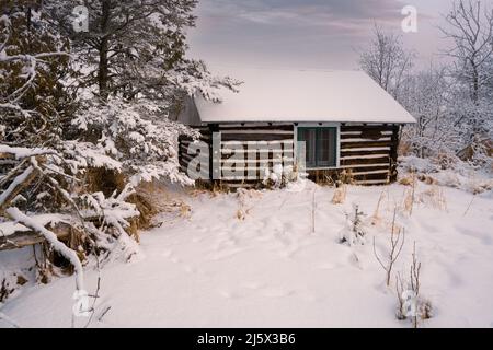 Toft point est une région naturelle nationale pittoresque près de Baileys Harbour, dans le comté de Door, Wisconsin. Le comté de Door est une destination touristique très populaire. Banque D'Images