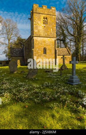 All Saints Church, Salperton, Gloucestershire Banque D'Images