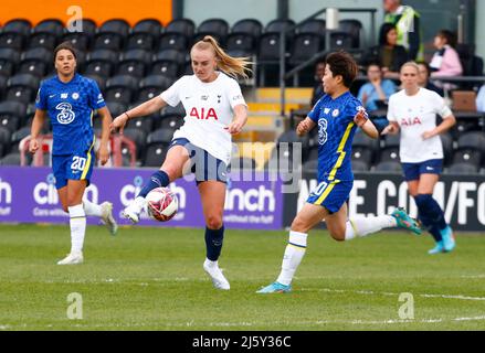 BARNETT, ANGLETERRE - AVRIL 24: Molly Bartrip de Tottenham Hotspur femmes pendant Barclays FA femmes Super League entre Tottenham Hotspur et Chelsea at Banque D'Images