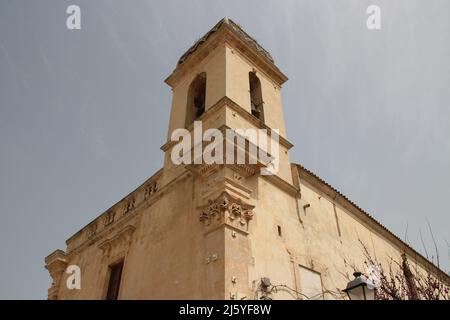 Ancienne église (San Vincenzo Ferreri) à ragusa en sicile (italie) Banque D'Images