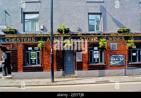 The Crown and Anchor, cornert de Port Street et Hilton Street, Manchester, Angleterre Banque D'Images