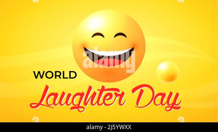 : Journée mondiale de l'rire 5 mai Banque D'Images