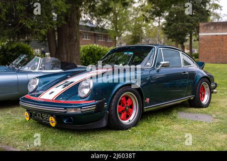 1979 Porsche 911 'CXZ 959' exposée au Bicester Heritage Scramble le 23 avril 2022 Banque D'Images