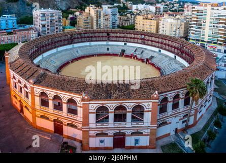 Le taureau de Malaga, Andalousie, Espagne Banque D'Images