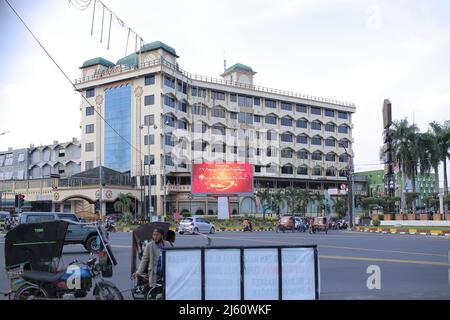 Le bâtiment de la ville de Medan est l'un des vieux bâtiments et est toujours en bon état. Banque D'Images