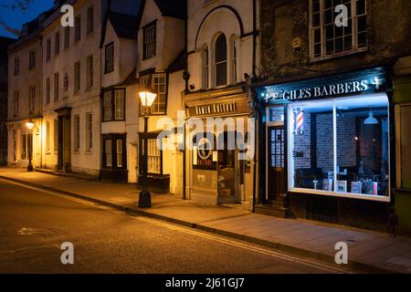 St Giles à l'aube. Oxford, Oxfordshire, Angleterre Banque D'Images