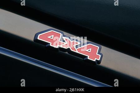 1998 badge Vauxhall Frontera S SWB 4x4 Banque D'Images