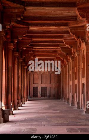 Fatehpur Sikri - dans les couloirs du pouvoir Banque D'Images