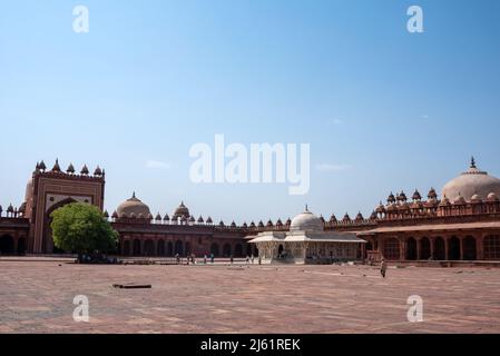 Dargah de Saleem Chisti à Fatehpur Sikri Banque D'Images