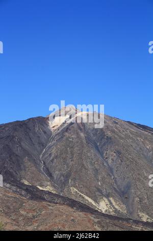 Pico del Teide - le sommet du volcan Teide sur Tenerife Banque D'Images