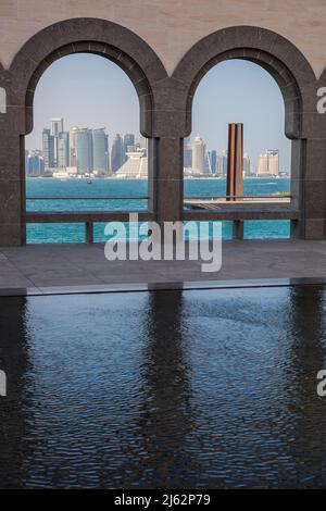 Doha, Qatar, février 7,2020 : Musée de l'art islamique à Doha, Qatar. Banque D'Images