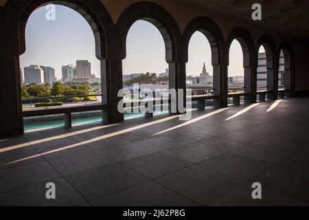 Doha, Qatar, février 7,2020 : Musée de l'art islamique à Doha, Qatar. Banque D'Images