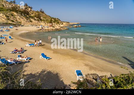 Plage de Konnos à Protaras, Zypern, Europa | Plage de Konnos à Protaras, Chypre, Europe Banque D'Images