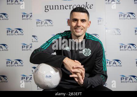 Photo fournie par Jeff Holmes. PFA Scotland annonce les nominés pour le joueur SPFL de l'année. Le candidat, Tom Rogic. Date de publication : le mercredi 27 avril 2022. Banque D'Images