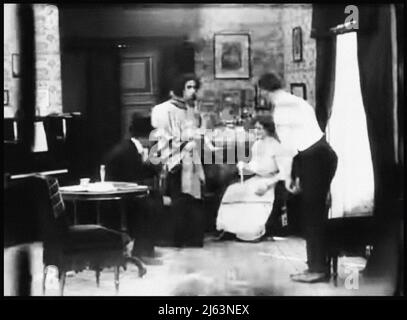 Le film d'Abyss 1910 vintage encore Banque D'Images