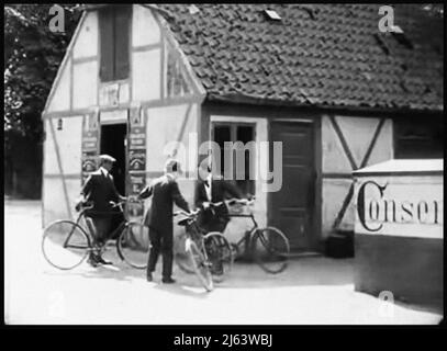 Le film d'Abyss 1910 vintage encore Banque D'Images