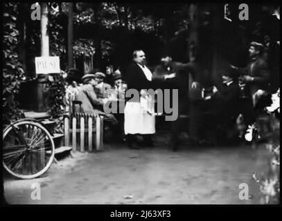 Le film d'Abyss 1910 vintage encore Banque D'Images