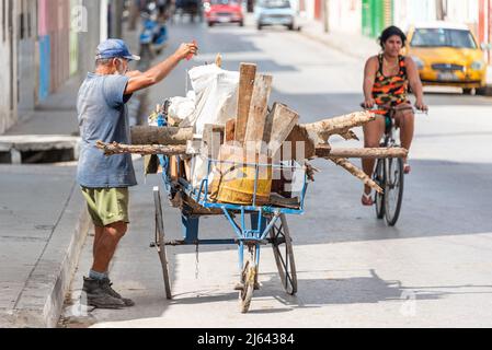 La vie quotidienne à Cuba, 2017 Banque D'Images