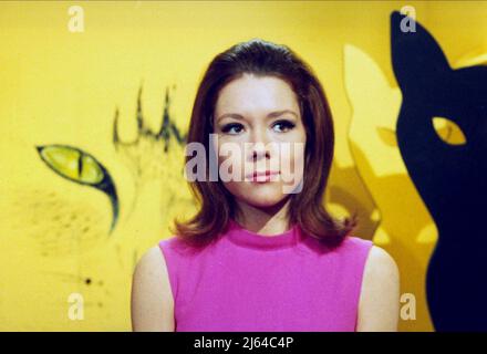 DIANA RIGG, LES AVENGERS, 1967 Banque D'Images