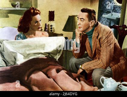 MAUREEN O'HARA, MACDONALD CAREY, MALAGA, 1954 Banque D'Images