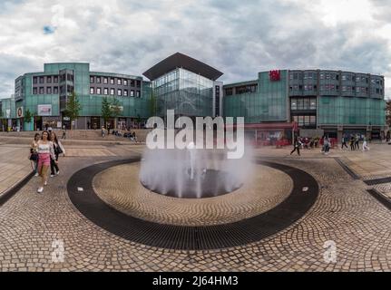 Vue panoramique de la place de Jaude Banque D'Images