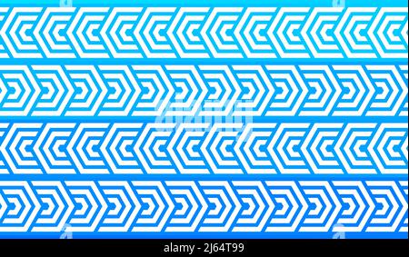 résumé fond de texture de motif géométrique bleu blanc, forme triangulaire et polygonale, illustration d'onde en dégradé, dessin au trait Banque D'Images