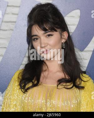 Los Angeles, États-Unis. 27th avril 2022. Rowan Blanchard au film ORIGINAL DE Hulu CRUSH Los Angeles première tenue à NeueHouse Hollywood à Los Angeles, CA le mercredi, 27 avril 2022. (Photo par Sthanlee B. Mirador/Sipa USA) crédit: SIPA USA/Alay Live News Banque D'Images