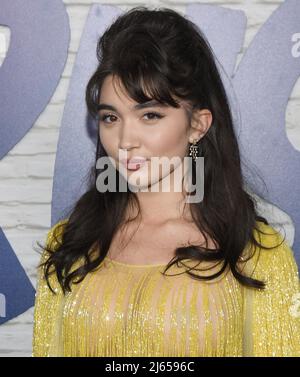Los Angeles, États-Unis. 27th avril 2022. Rowan Blanchard au film ORIGINAL DE Hulu CRUSH Los Angeles première tenue à NeueHouse Hollywood à Los Angeles, CA le mercredi, 27 avril 2022. (Photo par Sthanlee B. Mirador/Sipa USA) crédit: SIPA USA/Alay Live News Banque D'Images