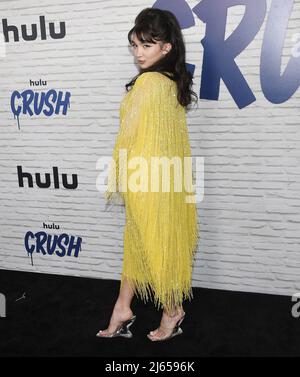 Los Angeles, États-Unis. 27th avril 2022. Rowan Blanchard au film ORIGINAL DE Hulu CRUSH Los Angeles première tenue à NeueHouse Hollywood à Los Angeles, CA le mercredi, 27 avril 2022. (Photo par Sthanlee B. Mirador/Sipa USA) crédit: SIPA USA/Alay Live News Banque D'Images