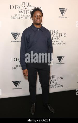 Sydney, Australie. 28th avril 2022. TBC assiste à la première du tapis rouge de l’épouse de Drover au Ritz Cinemas – 45, rue St Pauls, Randwick. Credit: Richard Milnes/Alamy Live News Banque D'Images