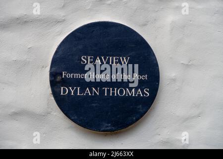 Dylan Thomas House / Dylan Thomas Banque D'Images