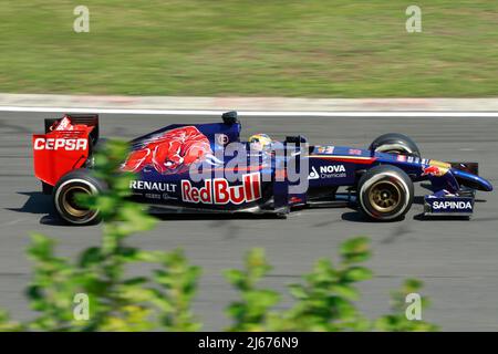 Formule 1 Grand Prix de Hongrie 2014. Photo : Jean-Eric Vergne, Scuderia Toro Rosso Banque D'Images