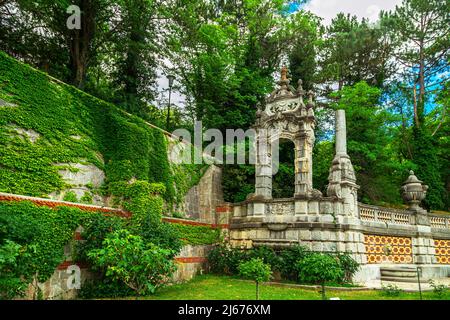 Magnifique palais de Massandra et parc en Crimée. Crimée, Russie - 22 juin 2019. Banque D'Images