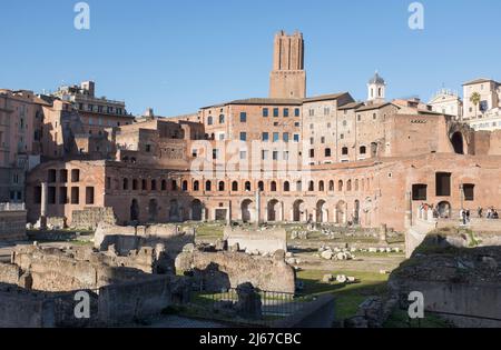 Forum d'Auguste Rome Italie Banque D'Images
