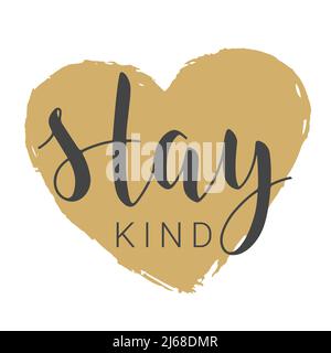 Lettrage manuscrit de type séjour. Modèle pour bannière, carte, affiche, impression ou produit Web. Objets isolés sur fond blanc. Illustration de Vecteur