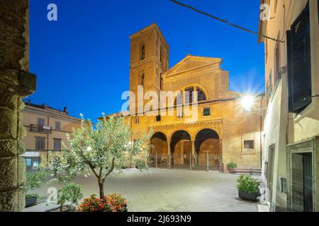 Cathédrale de Nepi, Nepi, Viterbo, Latium, Italie Banque D'Images