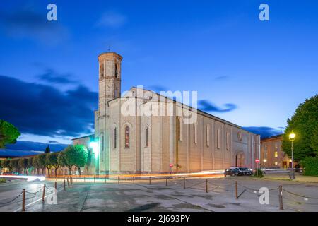 Eglise de San Francesco, Gubbio, province de Pérouse, Ombrie, Italie Banque D'Images