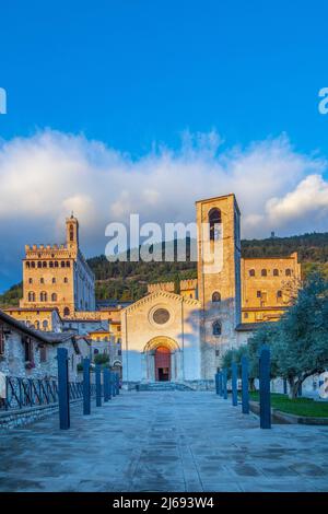 Eglise San Giovanni, Gubbio, province de Pérouse, Ombrie, Italie Banque D'Images