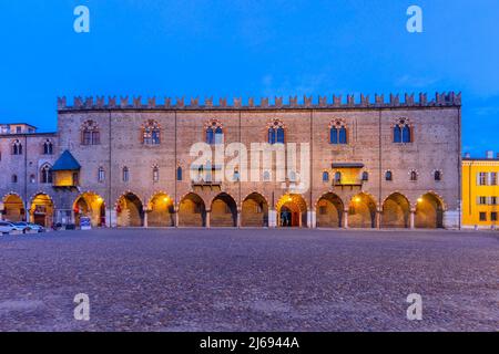 Palazzo Ducale, site classé au patrimoine mondial de l'UNESCO, Mantoue (Mantoue), Lombardie (Lombardie), Italie Banque D'Images