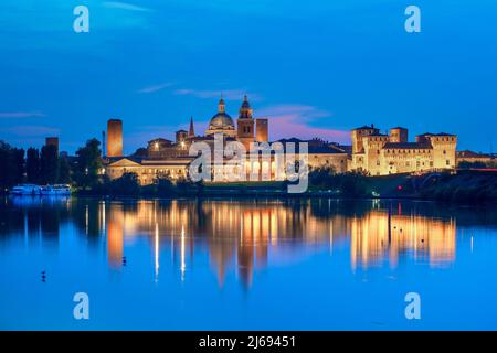 Mantoue (Mantoue), site mondial de l'UNESCO, Lombardie (Lombardie), Italie Banque D'Images