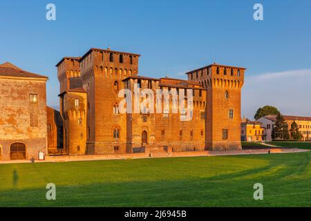 Château de San Giorgio, Mantoue (Mantoue), site classé au patrimoine mondial de l'UNESCO, Lombardie (Lombardie), Italie Banque D'Images