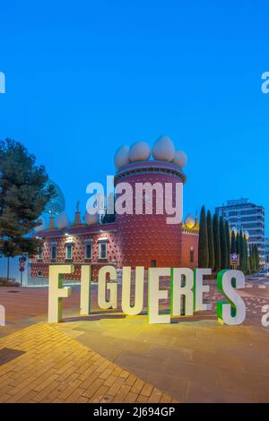 Théâtre-musée Dali, Figueres, Giriona, Catalogne, Espagne, Europe Banque D'Images