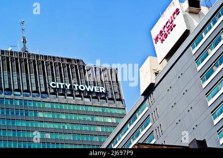 Mercure Hotel and City Tower, Manchester, Angleterre Banque D'Images